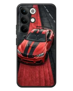 Чехол для Realme C85 Pro с картинкой «BMW на красной дорожке» Чехол для Realme C85 Pro с картинкой «BMW на красной дорожке»
