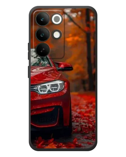 Чехол для Realme C85 Pro с картинкой «Осенняя BMW M4»