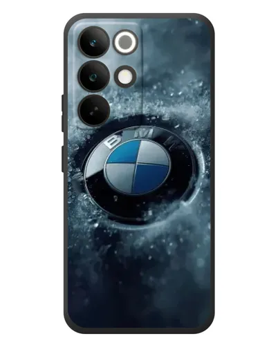 Чехол для Realme C85 Pro с картинкой «Логотип BMW — лед» Чехол для Realme C85 Pro с картинкой «Логотип BMW — лед»