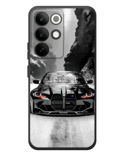 Чехол для Realme C85 Pro с картинкой «BMW — акварельный дрифт» Чехол для Realme C85 Pro с картинкой «BMW — акварельный дрифт»