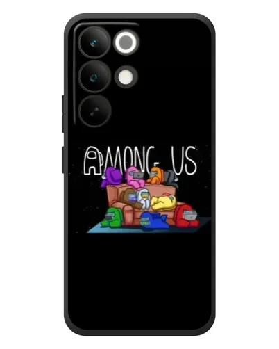 Чехол для Realme C85 Pro с картинкой «Логотип Among Us»