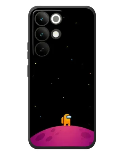 Чехол для Realme C85 Pro с картинкой «Одинокий герой на планете»