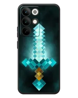 Чохол для Realme C85 Pro з картинкою «Алмазний меч неон» Чохол для Realme C85 Pro з картинкою «Алмазний меч неон»