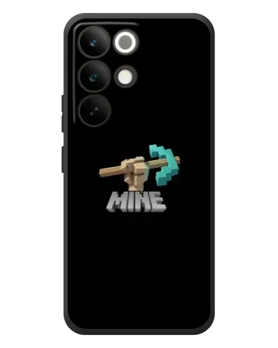 Чехол для Realme C85 Pro с картинкой «Алмазная кирка»