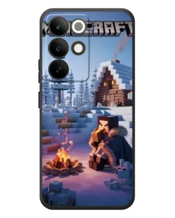 Чохол для Realme C85 Pro з картинкою «Зимовий Minecraft» Чохол для Realme C85 Pro з картинкою «Зимовий Minecraft»
