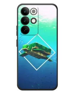 Чохол для Realme C85 Pro з картинкою «Черепаха Minecraft» Чохол для Realme C85 Pro з картинкою «Черепаха Minecraft»