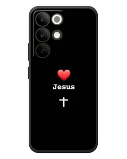 Чехол для Realme C85 Pro с картинкой «Сердце - Jesus»