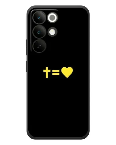 Чехол для Realme C85 Pro с картинкой «Сердце и Крест» Чехол для Realme C85 Pro с картинкой «Сердце и Крест»