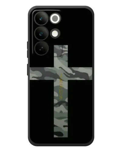 Чехол для Realme C85 Pro с картинкой «Милитари Крест» Чехол для Realme C85 Pro с картинкой «Милитари Крест»