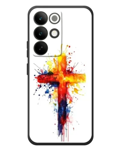 Чехол для Realme C85 Pro с картинкой «Акварельный крест» Чехол для Realme C85 Pro с картинкой «Акварельный крест»