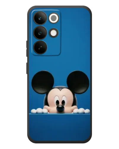 Чехол для Realme C85 Pro с картинкой «Микки выглядывает»