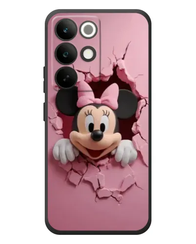 Чехол для Realme C85 Pro с картинкой «Минни сквозь стену»