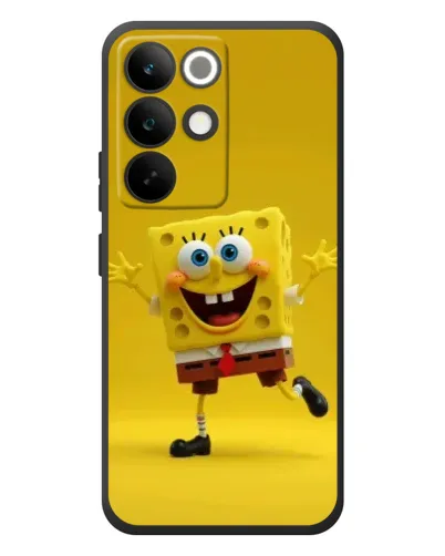 Чехол для Realme C85 Pro с картинкой «Позитивный Губка Боб»