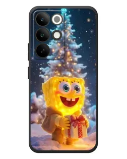 Чехол для Realme C85 Pro с картинкой «Рождественский Спанч Боб» Чехол для Realme C85 Pro с картинкой «Рождественский Спанч Боб»