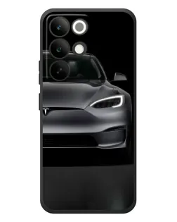Чехол для Realme C85 Pro с картинкой «Tesla Model S Look» Чехол для Realme C85 Pro с картинкой «Tesla Model S Look»