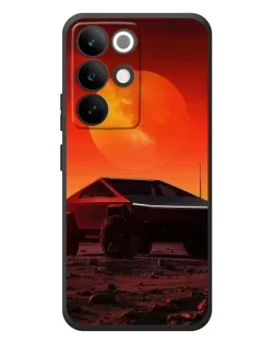 Чехол для Realme C85 Pro с картинкой «Cybertruck на Марсе» Чехол для Realme C85 Pro с картинкой «Cybertruck на Марсе»