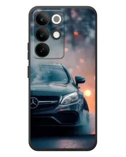 Чехол для Realme C85 Pro с картинкой «Mercedes — ночной город» Чехол для Realme C85 Pro с картинкой «Mercedes — ночной город»