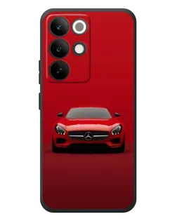 Чехол для Realme C85 Pro с картинкой «Красный Mercedes AMG»