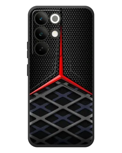 Чехол для Realme C85 Pro с картинкой «Mercedes Carbon Grid» Чехол для Realme C85 Pro с картинкой «Mercedes Carbon Grid»