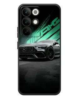 Чехол для Realme C85 Pro с картинкой «Темный Mercedes AMG»