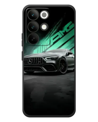 Чехол для Realme C85 Pro с картинкой «Темный Mercedes AMG» Чехол для Realme C85 Pro с картинкой «Темный Mercedes AMG»