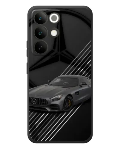 Чехол для Realme C85 Pro с картинкой «Mercedes AMG — графика» Чехол для Realme C85 Pro с картинкой «Mercedes AMG — графика»