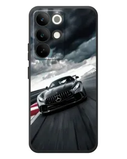 Чехол для Realme C85 Pro с картинкой «Гоночный Mercedes AMG»