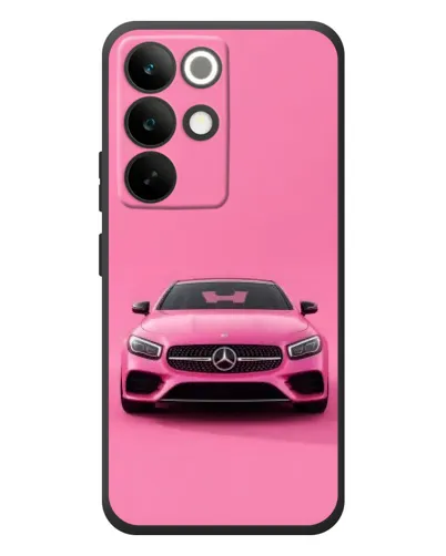 Чехол для Realme C85 Pro с картинкой «Розовый Mercedes AMG» Чехол для Realme C85 Pro с картинкой «Розовый Mercedes AMG»