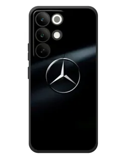 Чехол для Realme C85 Pro с картинкой «Mercedes на металле»