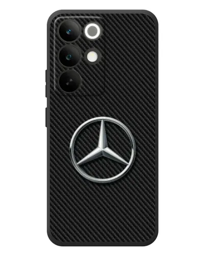 Чехол для Realme C85 Pro с картинкой «Карбоновый Mercedes стиль» Чехол для Realme C85 Pro с картинкой «Карбоновый Mercedes стиль»