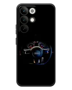 Чехол для Realme C85 Pro с картинкой «Салон Audi — руль» Чехол для Realme C85 Pro с картинкой «Салон Audi — руль»