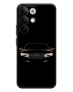 Чехол для Realme C85 Pro с картинкой «Audi — ночной контур»