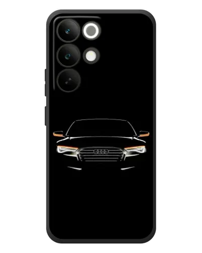 Чехол для Realme C85 Pro с картинкой «Audi — ночной контур»