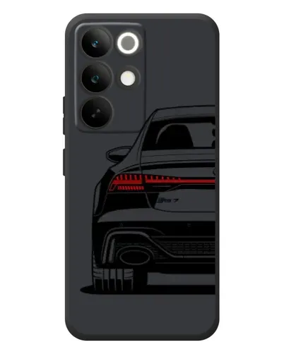 Чехол для Realme C85 Pro с картинкой «Задняя часть Audi — арт»