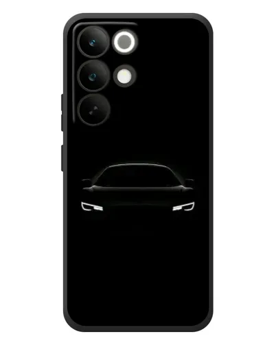 Чехол для Realme C85 Pro с картинкой «Взгляд Audi в темноте»