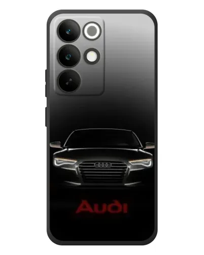 Чехол для Realme C85 Pro с картинкой «Audi — градиентный контур»