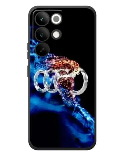 Чехол для Realme C85 Pro с картинкой «Энергия лого Audi»