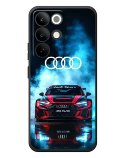 Чехол для Realme C85 Pro с картинкой «Audi Sport — неон»