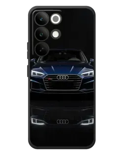Чехол для Realme C85 Pro с картинкой «Audi — ночное отражение»