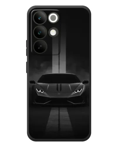 Чехол для Realme C85 Pro с картинкой «Lamborghini симметрия дорог» Чехол для Realme C85 Pro с картинкой «Lamborghini симметрия дорог»