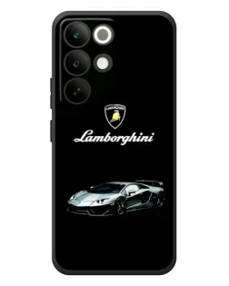Чехол для Realme C85 Pro с картинкой «Логотип Lamborghini классика»