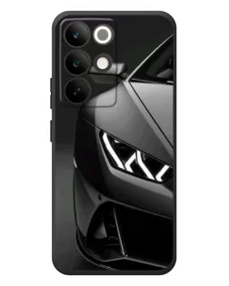 Чехол для Realme C85 Pro с картинкой «Lamborghini фары детализация»