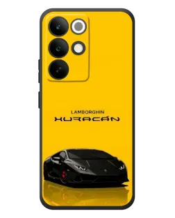 Чехол для Realme C85 Pro с картинкой «Lamborghini Huracan черный»