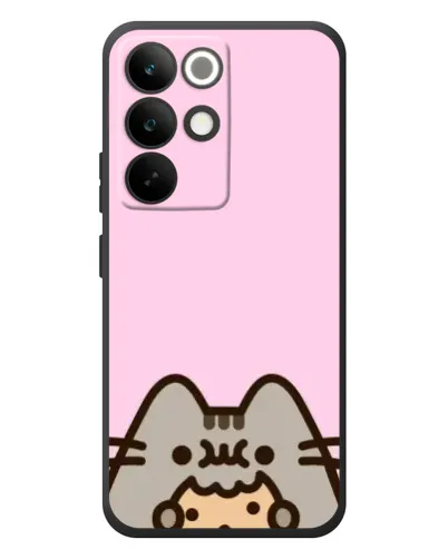 Чехол для Realme C85 Pro с картинкой «Pusheen и печенье» Чехол для Realme C85 Pro с картинкой «Pusheen и печенье»