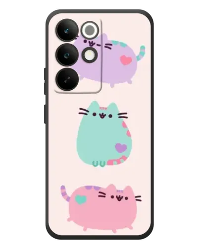 Чехол для Realme C85 Pro с картинкой «Pusheen трио» Чехол для Realme C85 Pro с картинкой «Pusheen трио»
