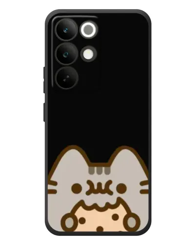 Чехол для Realme C85 Pro с картинкой «Пушин на черном» Чехол для Realme C85 Pro с картинкой «Пушин на черном»