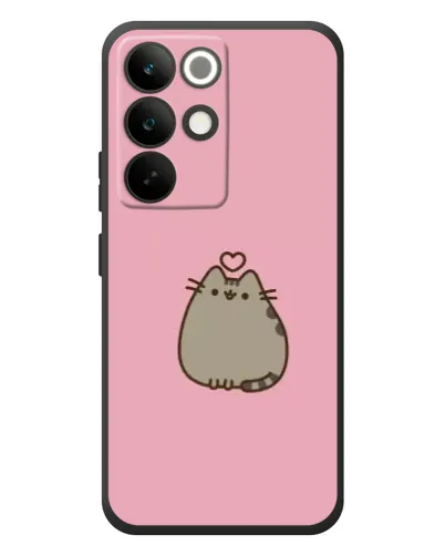Чехол для Realme C85 Pro с картинкой «Pusheen сердце» Чехол для Realme C85 Pro с картинкой «Pusheen сердце»