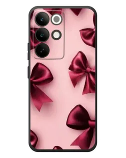 Чехол для Realme C85 Pro с картинкой «Бордовый атлас»