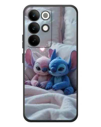Чехол для Realme C85 Pro с картинкой «Плюшевые Стич Ангел»