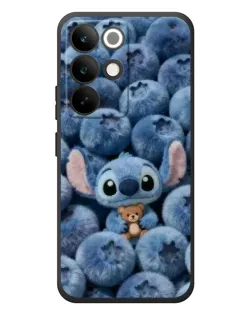 Чехол для Realme C85 Pro с картинкой «Стич и голубика»
